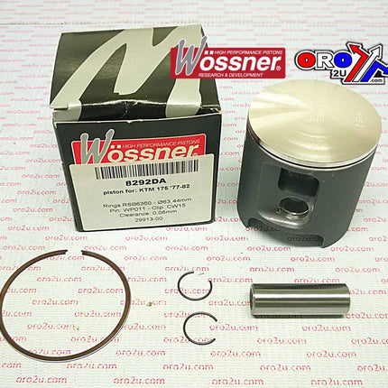 Piston Kit KTM 175GS 64.00, Wossner 8292D050 KTM Gs 77-82