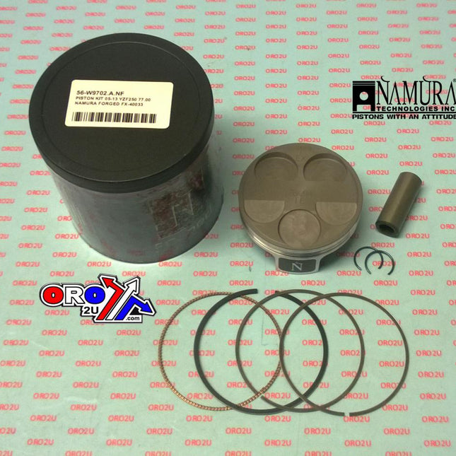 Piston Kit 77.00mm 2005-2013 Yamaha YZF250 Namura Forged FX-40033-C