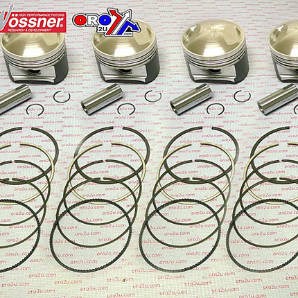 Piston Kit 81-82 GPZ1100 Kaw, Wossner K8819D150-4 Pin 17mm, Kawasaki