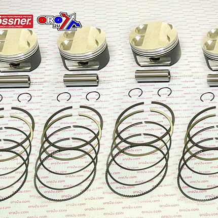 Piston Kit (set Of 4) 1990-2001 Kawasaki ZX11/1100 Wossner K8800D200-4
