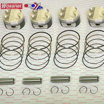 Piston Kit 90-01 ZX11 Kaw, Wossner K8801D100-4 Road, Kawasaki