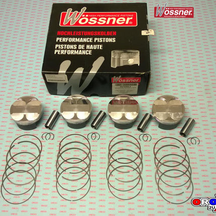 Piston Kit 06-09 ZX14 T Kaw, Wossner K8780DA-4 Road, Kawasaki
