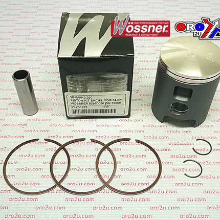 Piston Kit Sachs 125/6 54.50, Wossner 8286D050 Pin 15mm