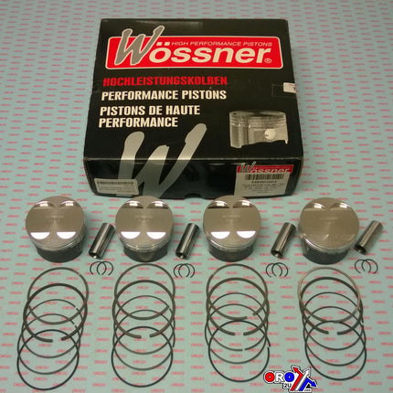 Piston Kit 74.00 Oversize 2.00mm SET/4 Suzuki GSX1100 Wossner K8838D200-4