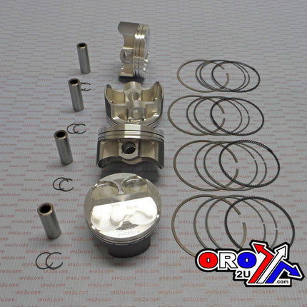 Piston Kit Set GSXR1000 75.96, Wossner K8700D260-4 Suzuk, 2005-2008