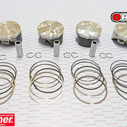 Piston Kit SET/4 R1, Fzr, RX1, Wossner K8840D200-4 Yamaha