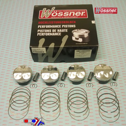 Piston Kit SET/4 YZF1000 07-08, Wossner K8753DA-4 Yamaha