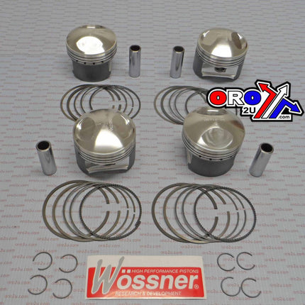 Piston KIT-4 KZ1000J,R D72.00, Wossner K8796D250-4 Kawasaki