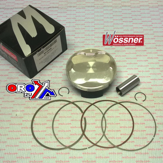 Piston Kit CRF450 2017-23 96mm B, Wossner 8936DB 13.5:1 Comp