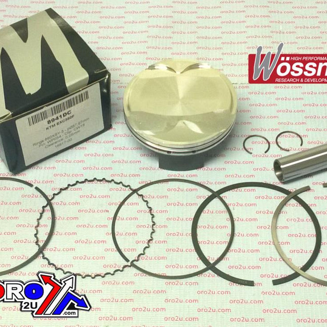 Piston Kit KTM350 Exc-f 88mm C, Wossner 8941DC Comp 12.5:1