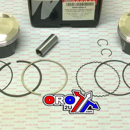 Piston Kit Harley 3.501 SET/2, Wossner K8618DA-2 Davidson, Road