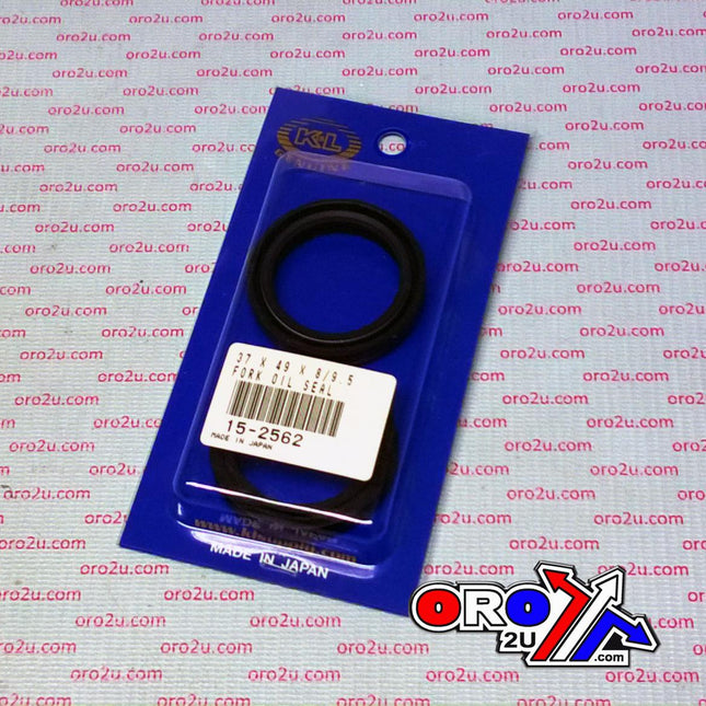 Fork Oil Seal Set 37x49x8/9.5, K&L 15-2562
