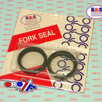 Fork Oil Seal Set 47x58x10, K&s 16-1053 Showa