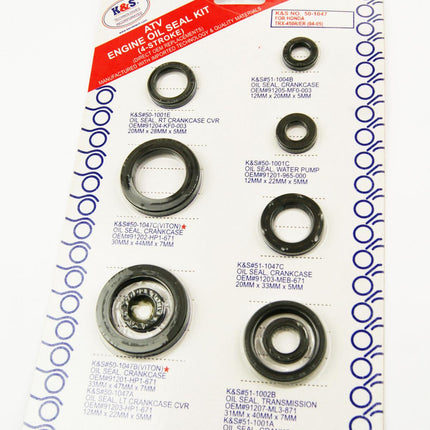 Oil Seal Set 04-05 TRX450R KS50-1047