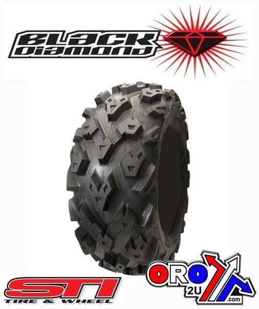25x11.00R-10 Sti Black Diamond, Atr ATV Tyre 6-PLY Radial, STBD1051