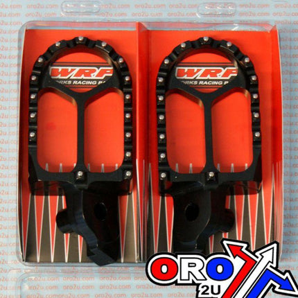 Foot Peg Set Cnc Billet RMZ, Billet Cnc Aluminium Black, Wrp WDP-0280A