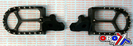 Foot Peg Set Cnc Billet RMZ, Billet Cnc Aluminium Black, Wrp WDP-0280A