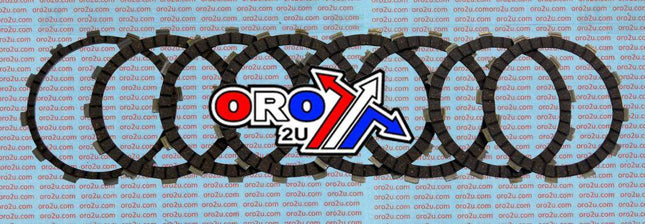 Clutch Friction Plate Set 04-10 Yamaha 450 700 Yfz Yfm CK2364 AT-03657C 5TA-16321-00-00 5JG-16321-00-00