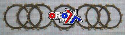 Clutch Friction Plate SET/7 [CK2290], AT-03690 Yamaha ATV