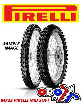 70/100-17 Scorpion MX32 Mid Soft, Pirelli Tyre 4024400