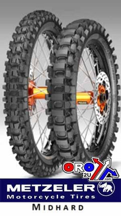 21-80/100 360MHF Metzeler MX, Mid-hard Front 2762100, 4023600 Tyre, 80/100 - 21 M/c 51M Mst MC360