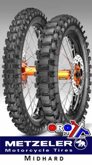 21-80/100 360MHF Metzeler MX, Mid-hard Front 2762100, 4023600 Tyre, 80/100 - 21 M/c 51M Mst MC360