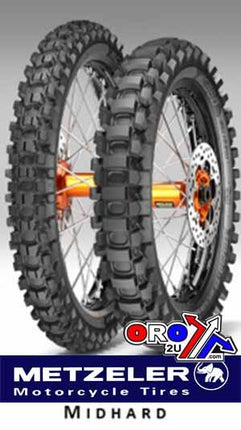 19-110/90 360MHR Metzeler MX, Mid-hard Rear 2762300, 4023800 Tyre, 110/90 - 19 M/c 63M Mst MC360