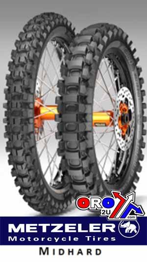 19-110/90 360MHR Metzeler MX, Mid-hard Rear 2762300, 4023800 Tyre, 110/90 - 19 M/c 63M Mst MC360