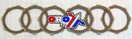 Clutch Friction Plate SET/6 [CK1191], Honda CRF150R 2007-2019, MC-03733C