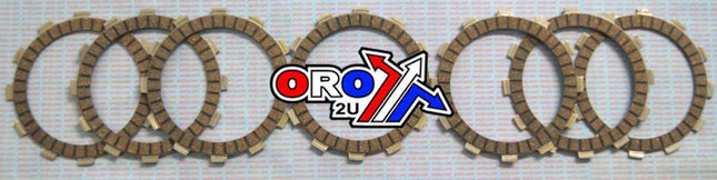 Clutch Friction Plate SET/7 [CK1222], Honda CR125 86-99, KTM 200, MX-03501C