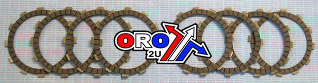 Clutch Friction Plate SET/8 [CK1247], Psychic MX-03502C CR250/450/50