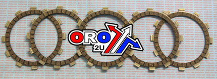Clutch Friction Plate SET/5 [CK3318], Suzuki RM80 RM85 MX-03215C 13088-S001 21441-13A01