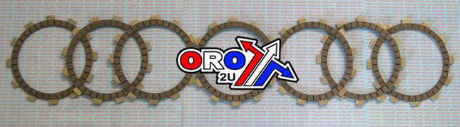 Clutch Friction Plate SET/7 [CK3329], Suzuki RM125 76-78, 85 Kit