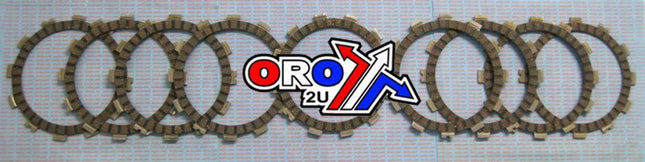 Clutch Friction Plate SET/9 [CK3400], MC-03509C RM250 DR350