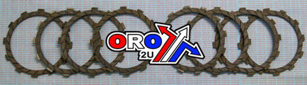 Clutch Friction Plate SET/8, Kawasaki 85-86 KX250 KX500