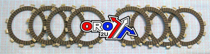 Clutch Friction Plate SET/8 [CK4485], Kawasaki KX 88-92, MX-03524C