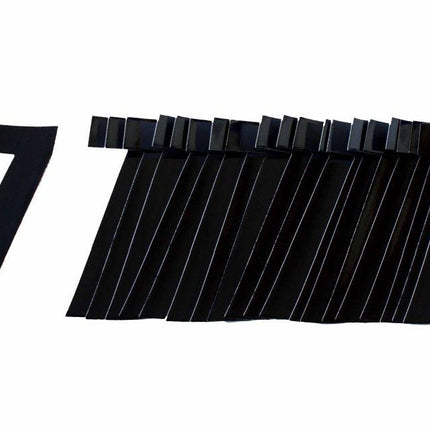 7 BLACK 4.5inc 11cm PK/20