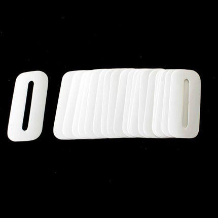 0 WHITE 4.5inc 11cm PK/20