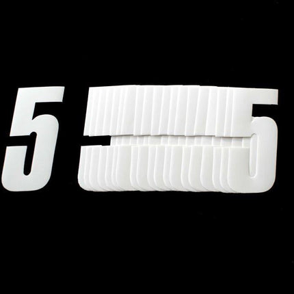 5 WHITE 4.5inc 11cm PK/20