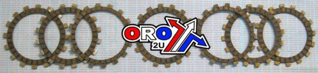 Clutch Friction Plate SET/7 [CK2311], YZ125 89-90 3JD-16321-00-00, Psychic MX-03520C