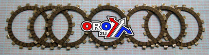 Clutch Friction Plate SET/7 [CK2312], Psychic MX-03519C YZ125 1988 1LX-16321-00-00, 3JD-16321-00-00