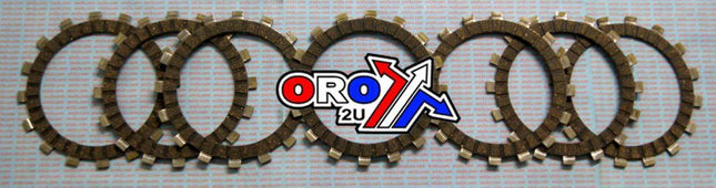Clutch Friction Plate SET/7 [CK2312], Psychic MX-03519C YZ125 1988 1LX-16321-00-00, 3JD-16321-00-00