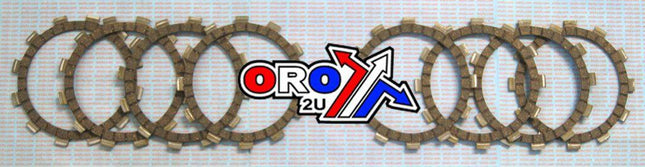 Clutch Friction Plate SET/8 [CK2325], Psychic MX-03538C YZ125 93-19, 5DH-16321-00-00