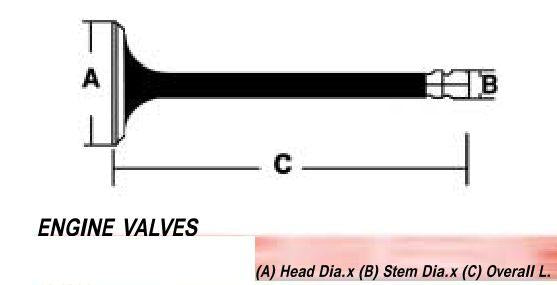 Valve Intake [1] YFZ450 10-13, AU-09159I, 1PD-12111-00-00