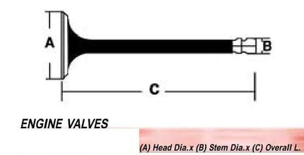 Valve Exhaust KFX90 07-15 ATV, AU-09163E, 12005-Y002, 49078-Y003, 49078-Y002