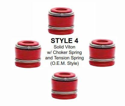 Valve Seal [2x5.00+2x5.50] CRF450 In/exh, Both Sizes 2 x 5.00 & 2 x 5.50, Inlet/exhuast
