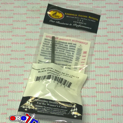 Valve Exhaust CRF250 04-07, Kibblewhite 30-30633, CRF250X 04-09