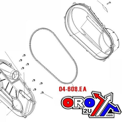 O-ring Clutch Polaris 5521831 AT-03694