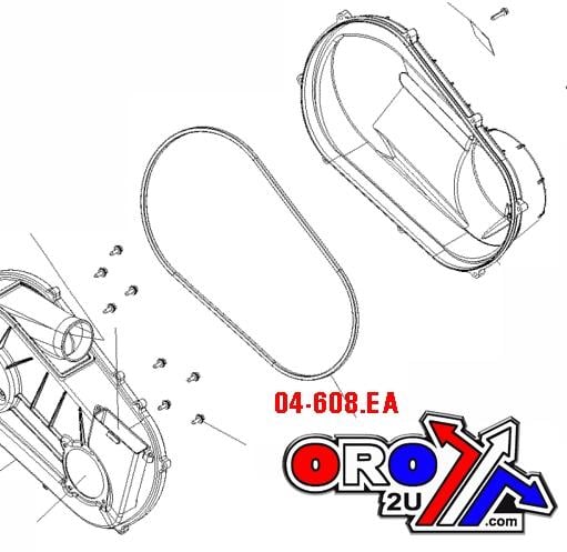 O-ring Clutch Polaris 5521831 AT-03694