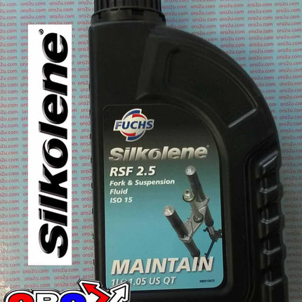 Rsf Fork Oil 1L, 2.5wt, Silkolene 601450174, 602011862